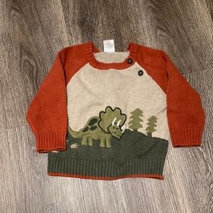 12-18m Toddler Dinosaur Sweater Gymboree